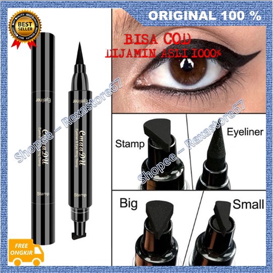 [BISA COD] Eyeliner Stamp Stempel Alis Cap Eyeliner Instan ORIGINAL