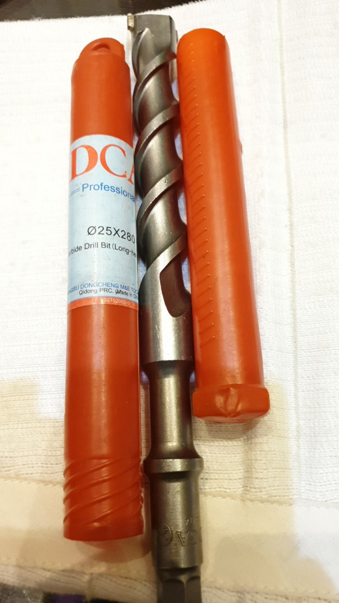 Dca Mata Bor Beton 25 X 280 Mm Rotary Hammer Drill Bit Sds-hex 25mm X 280mm 25x280