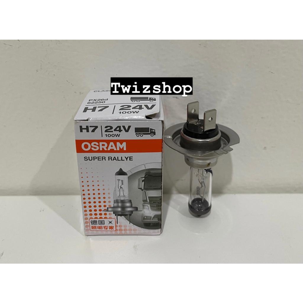 Lampu Halogen Osram H7 24V 100W