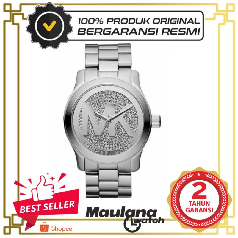 JAM TANGAN PRIA WANITA | RANTAI | KULIT | KARET | MURAH | Wanita - Michael Kors mk-5544 Original