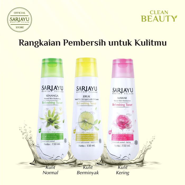 Sariayu Jeruk Refreshing Toner 150 ml