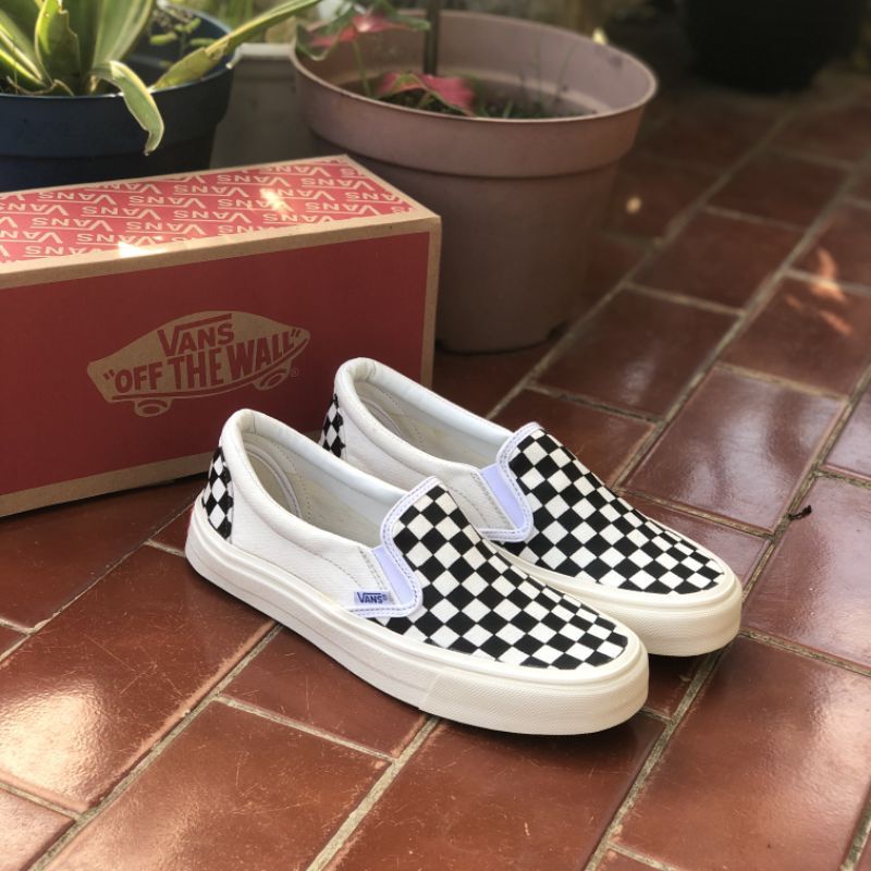 Sepatu Vans Slip on Catur Checkerboard Slop PREMIUM BNIB