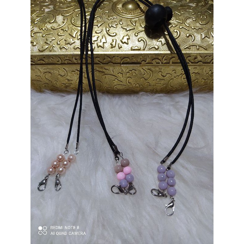 strap mask hijab / konektor masker / strap mask 2in1/ tali masker