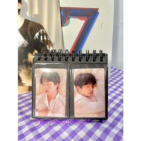 Photocard Binder Kalender pc bts jk tear o taehyung ld pob album butter