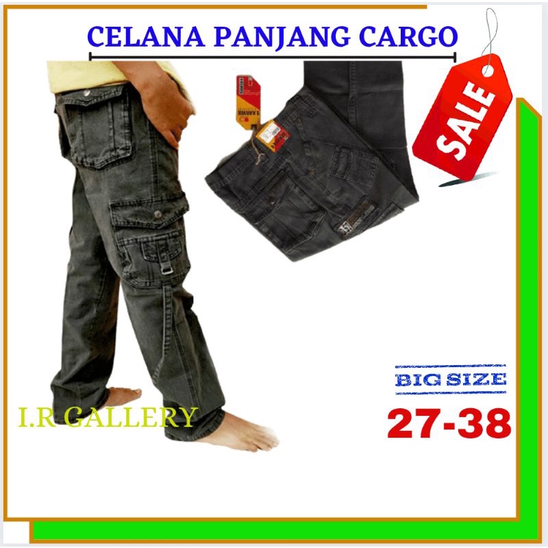 COD√CELANA PANJANG CARGO PDL PRIA DC KARGO DEWASA GUNUNG HIJAU ARMY UNTUK Cowok 27-38 MURAH D'KARVER