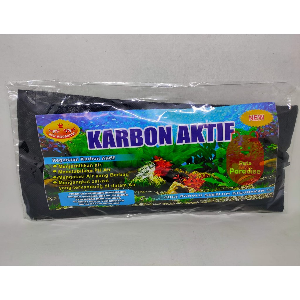 Filter Karbon Carbon Aktif Active Aquarium Aquascape