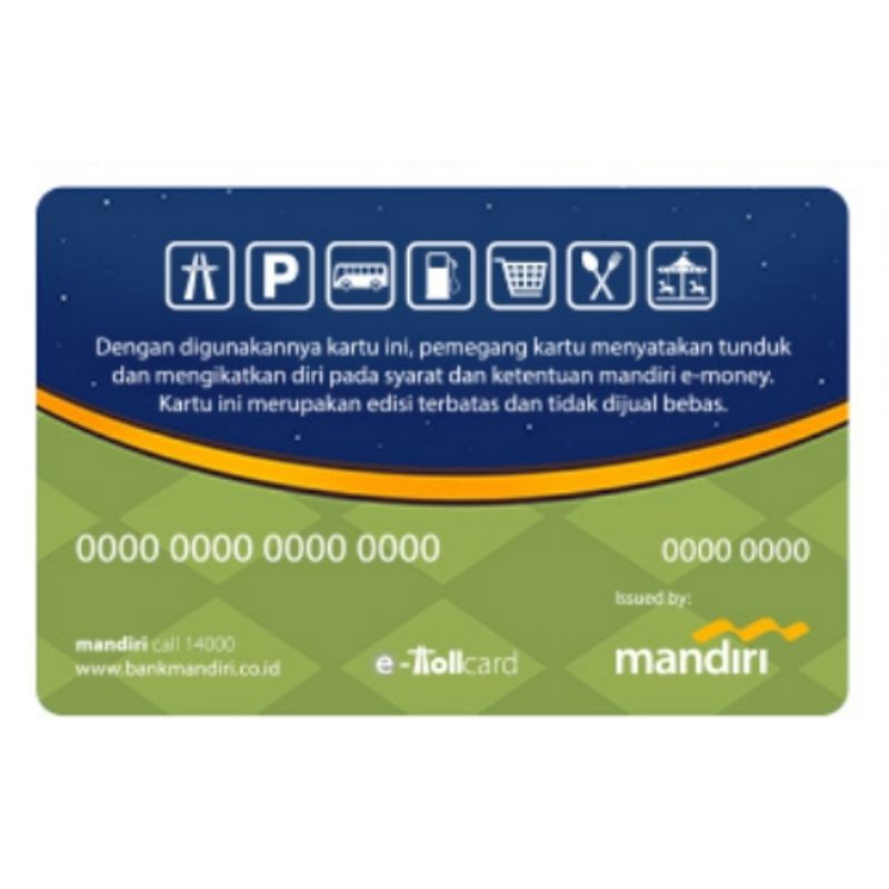 Mandiri e-Money Spesial RAMADHAN - BERBAGI KEBERSAMAAN ORI /Like eTOLL Tapcash Flazz or Brizzi