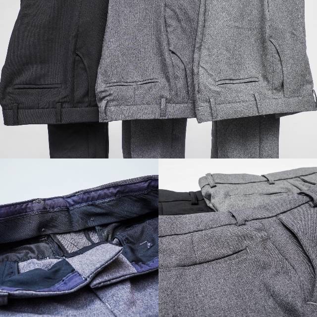 CELANA BAHAN | KERJA | FORMAL | KANTOR | PANJANG | HITAM | PRIA SLIMFIT