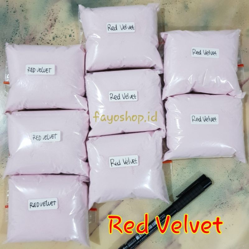 

Powder drink / bubuk minuman rasa RED VELVET