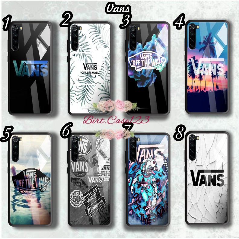 back case glass VANS Oppo A3s A1k A5 A9 2020 A7 F9 A5s A31 A52 A53 A92 A37 A57 A59 A71 A83 BC5132