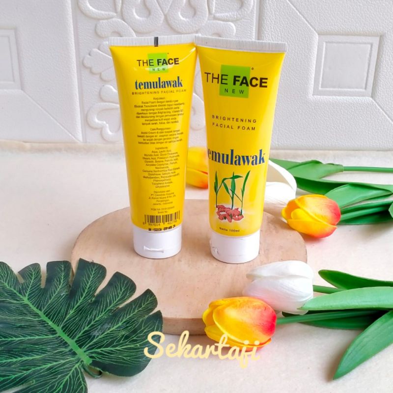 The Face Facial Foam Brightening Temulawak Original BPOM