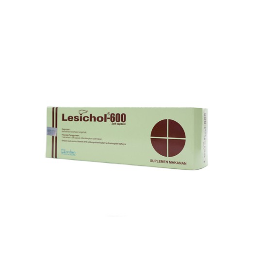 LESICHOL 600 MG BOX 30 KAPSUL