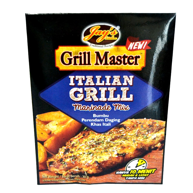 

Jays Grill Master Italian Grill 30Gr