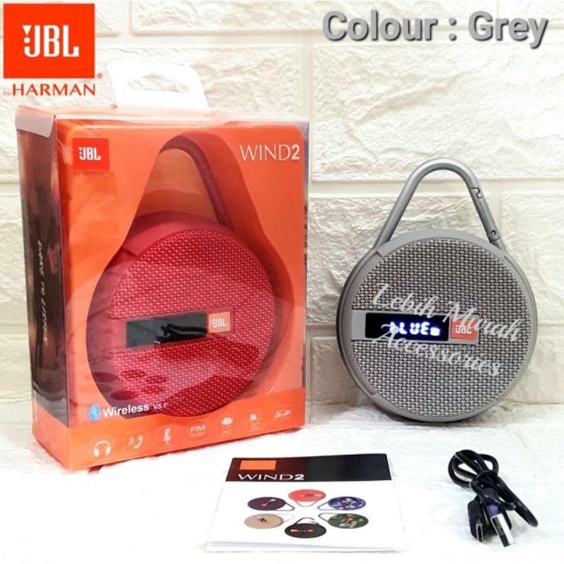 New Speaker Bluetooh JBL Wind 2 GOWES Speaker Aktip JBL Wind2 Speaker Bluetooh MINI