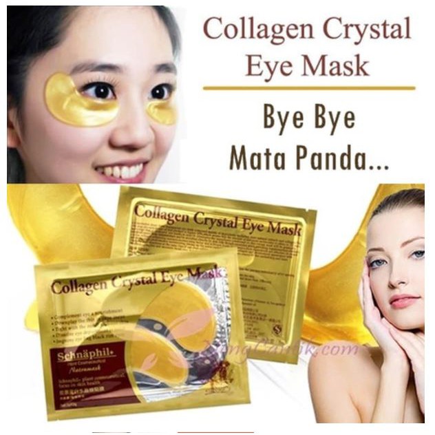 Masker Penghilang Mata Panda Eye Mask Collagen Crystal Patch Ampuh Permanen