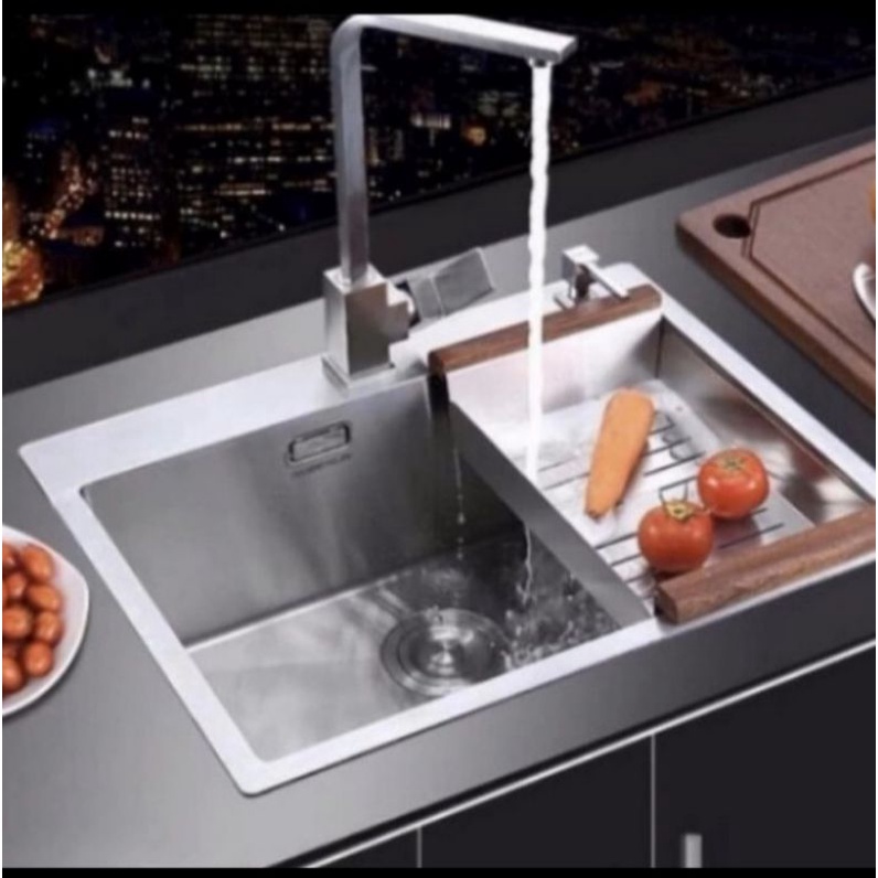 kitchen sink golden hand 6045