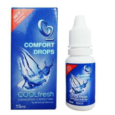 Tetes Mata Softlens O2 - Comfort Drops COOL FRESH -TO