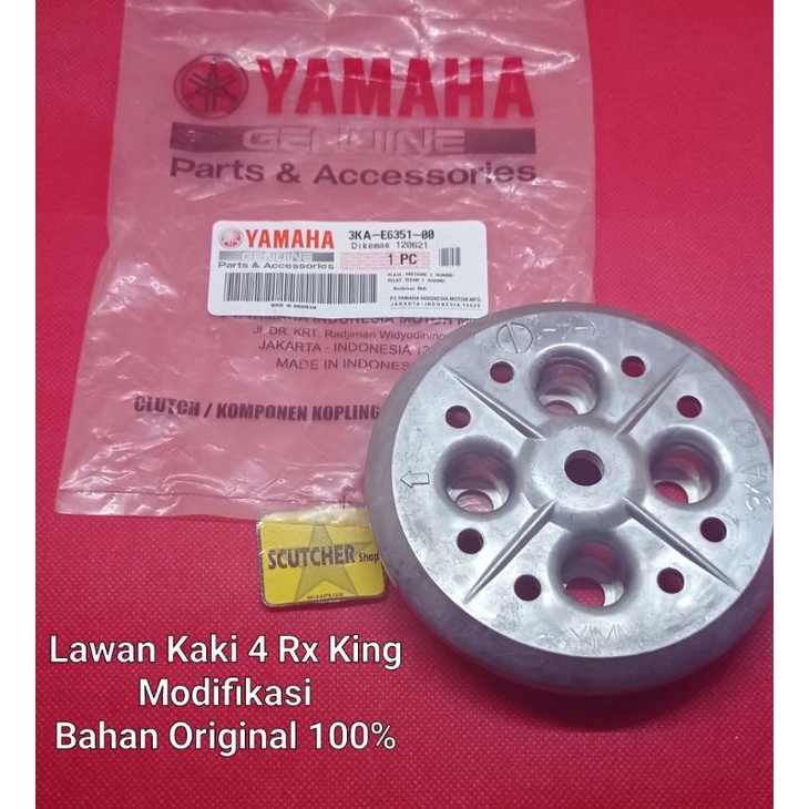 Paket Modif Kopling Racing RxvKing Lawan Kaki 4 Rx king Per Kopling Racing Smash