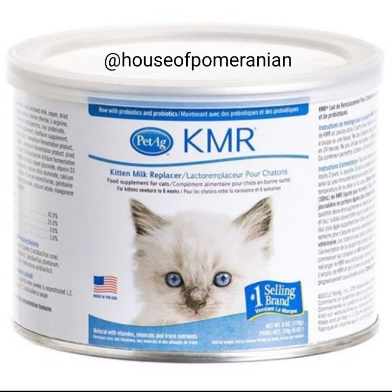 susu kucing KMR kitten milk replacer 170gr 340gr pet ag cat anak kucing makanan