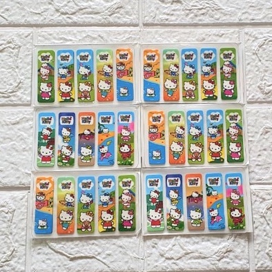 

Stick Note Plastik Hologram Hello Kitty / Pembatas Buku