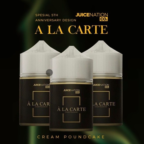 Liquid ALA CARTE Series 60ML by Juice Nation berpita cukai