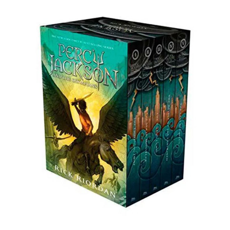 Percy Jackson Complete Boxed Set (#1-5) | ubicaciondepersonas.cdmx.gob.mx