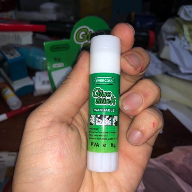 

Lem stick evercross pva kecil 8 gram melinting rokok