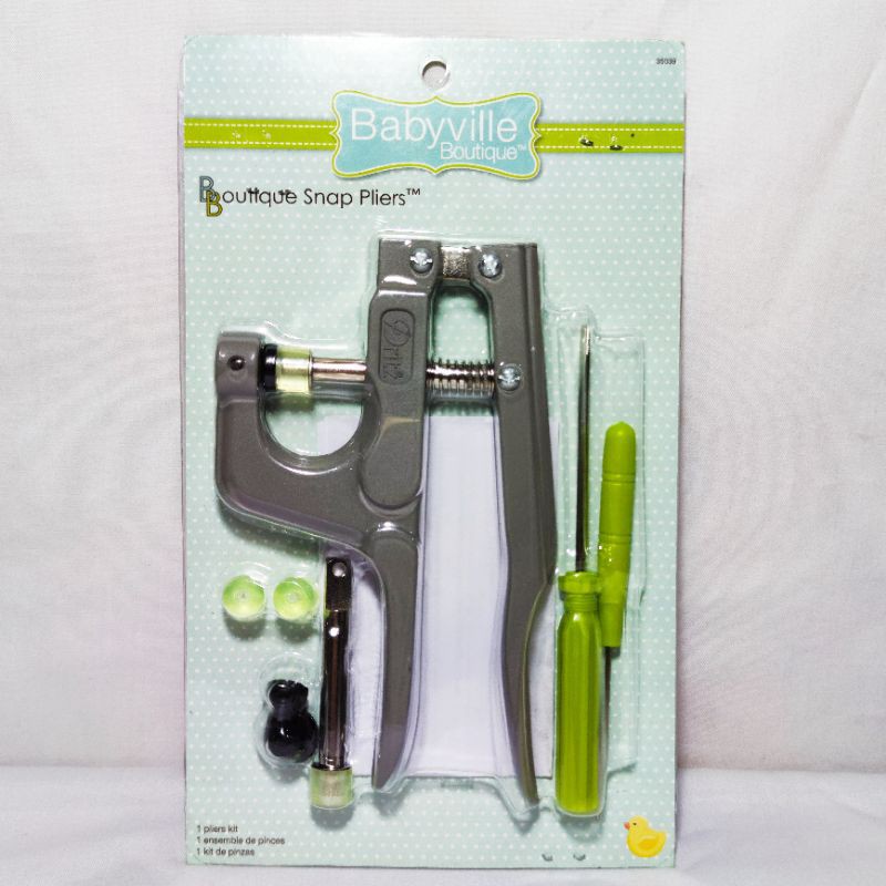 Boutiqui Snap Pliers Premium / Tang Pasang Kancing Snap Plastik