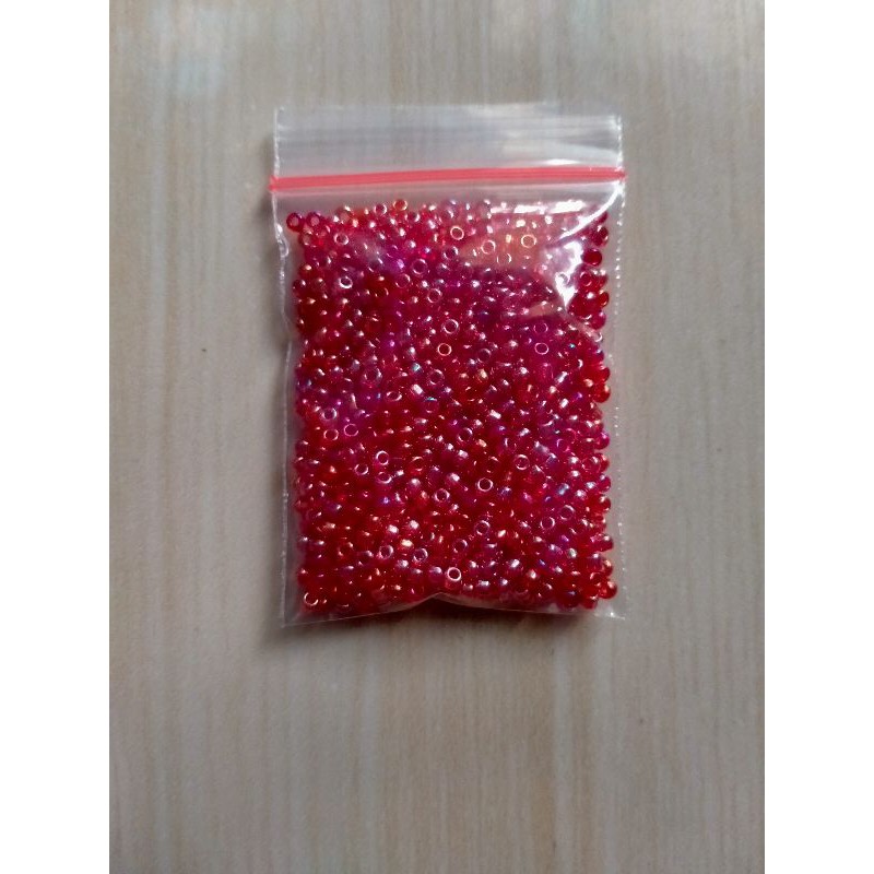 Manik Mote Payet Pasir 10 gram -  Merah Pelangi