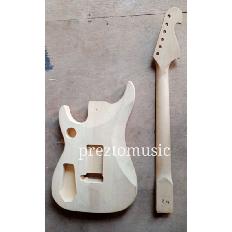 Neck body ori gitar washburn