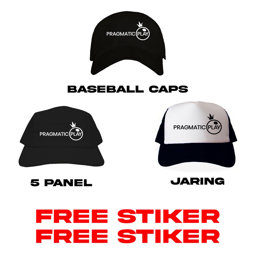 topi pragmatic play - topi distro - topi pria wanita
