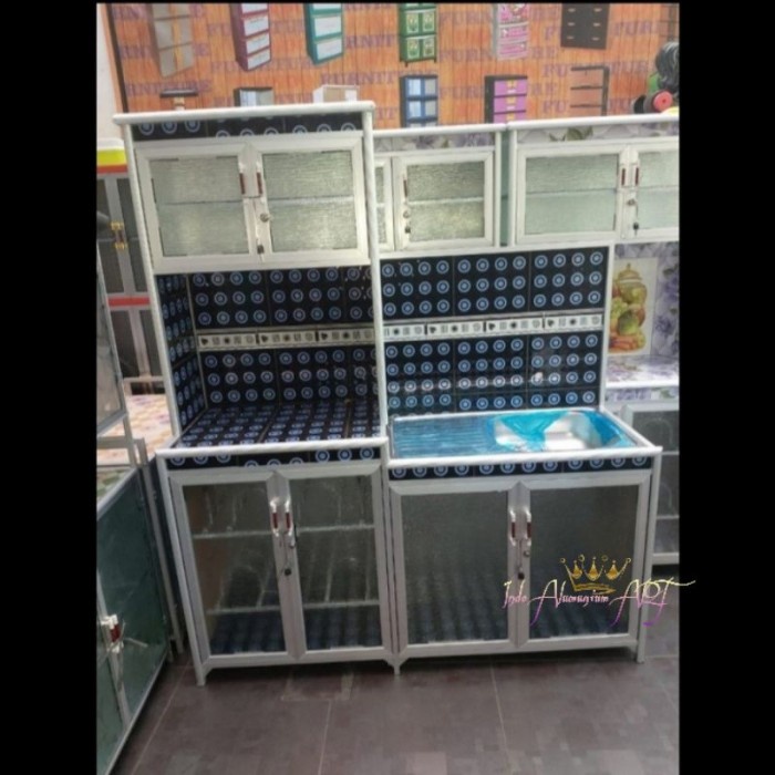 Rak Wastafel Serbaguna Bahan Alumunium