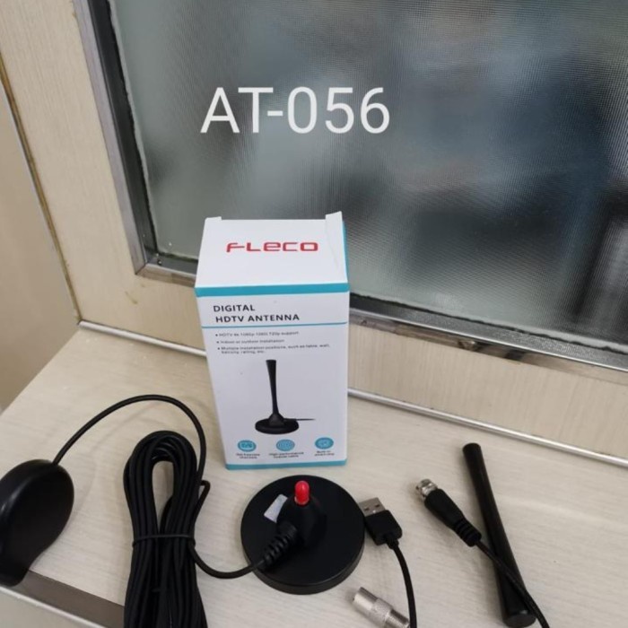 Digital HDTV Antenna Tv Digital Indoor AT-055 / Antenna AT-056 High Fleco