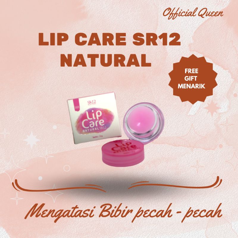 BEST SELLER ! LIP CARE CHERRY SR12 / PEMERAH BIBIR PERMANEN / PELEMBAB BIBIR / LIP BALM / PENCERAH BIBIR HITAM