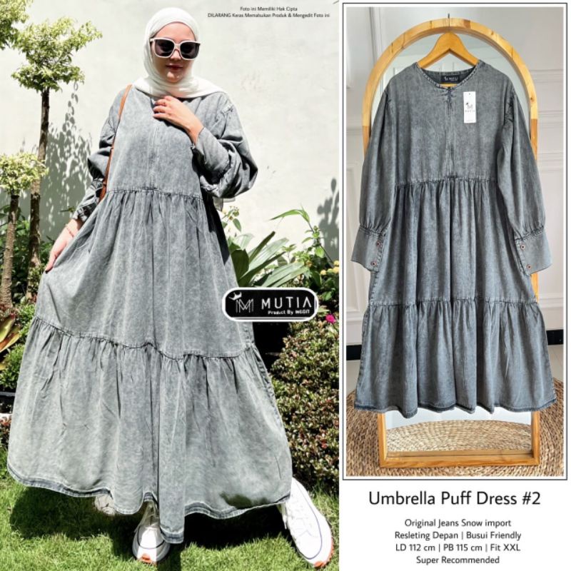 Umbrella Puff dress #2 Original by Mutia