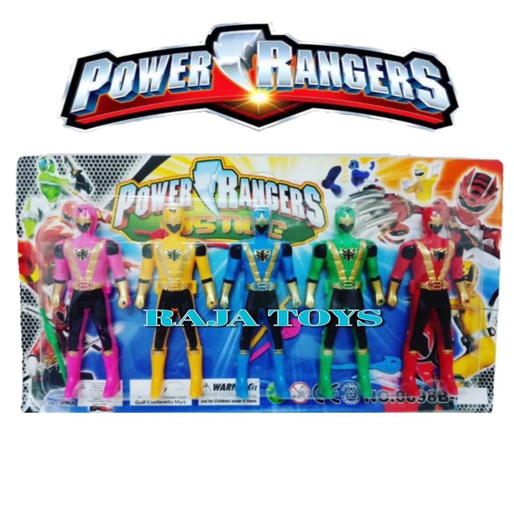 Mainan Robot POWER RANGERS MINI ISI 5 - Mainan Power Rangers - Mainan Anak
