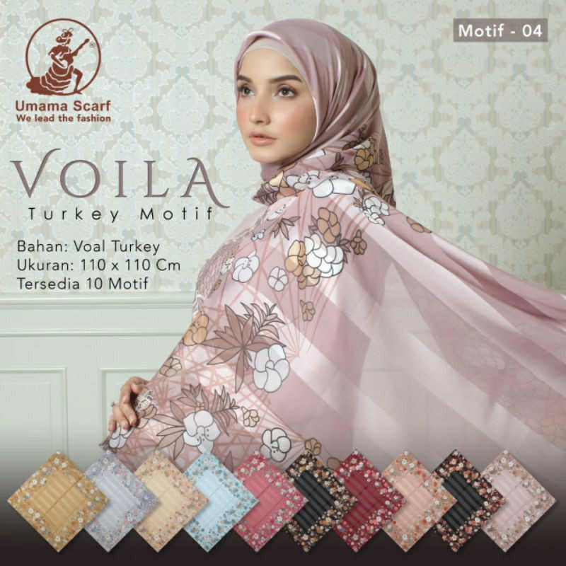 《ORI UMAMA》 SEGI EMPAT VOILA TURKEY/ SEGI EMPAT UMAMA/ SEGI EMPAT UMAMA MOTIF/ SEGI EMPAT/ SEGIEMPAT