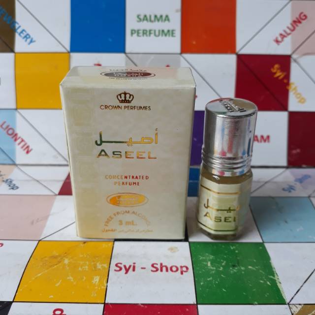 Parfum ASEEL Roll On Non Alkohol 3 ml DOBHA