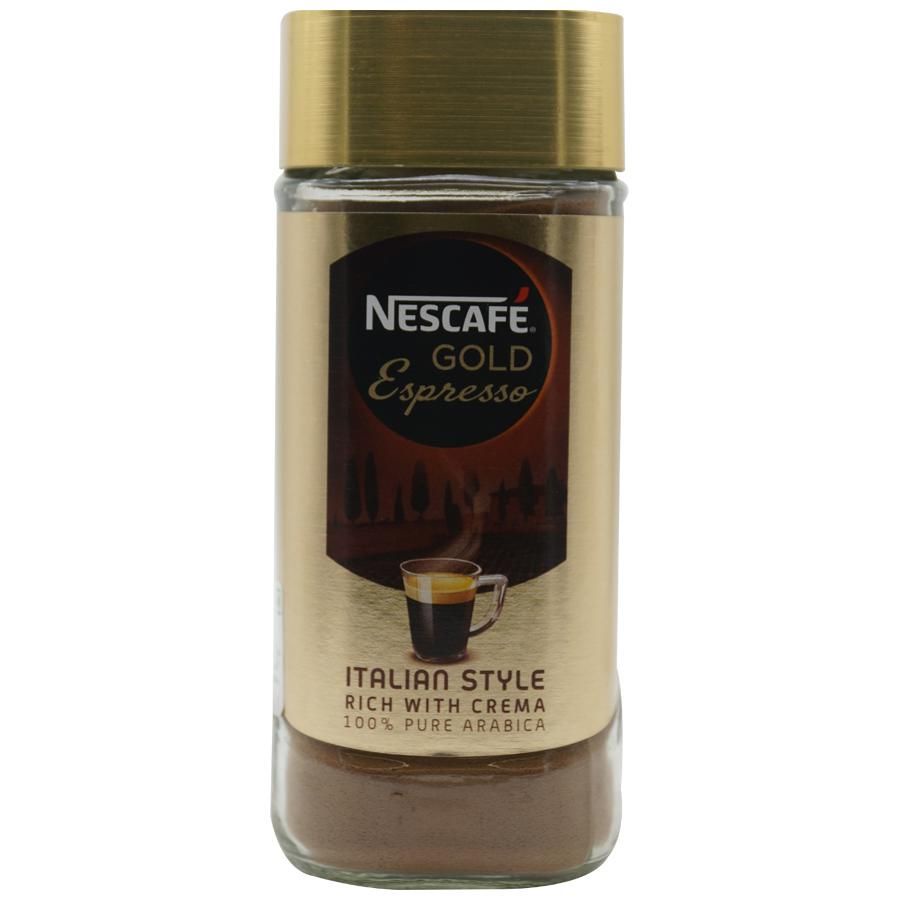 

Kopi Nescafe Gold Espresso Italian Style Rich With Crema 100 Gram