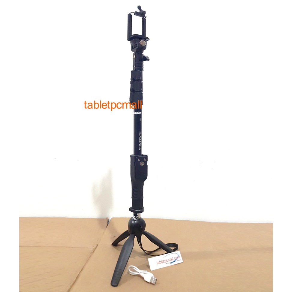 Paket Tongsis YUNTENG BLUETOOTH + MINI TRIPOD    YUNTENG