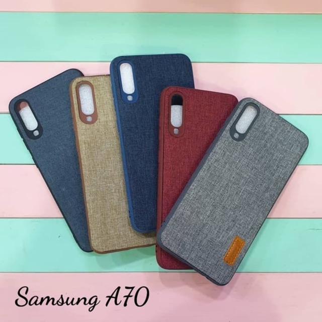 Case Samsung A70 Denim Casing samsung A70 A10 A20 A30 A50