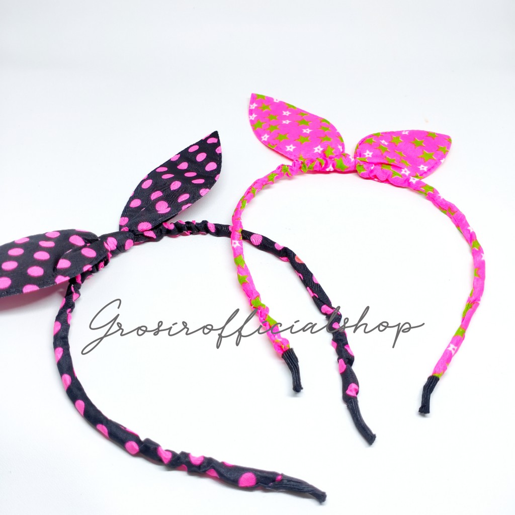 BANDO CHIBI IMPORT - HEADBAND BANDANA WANITA FASHION KOREA