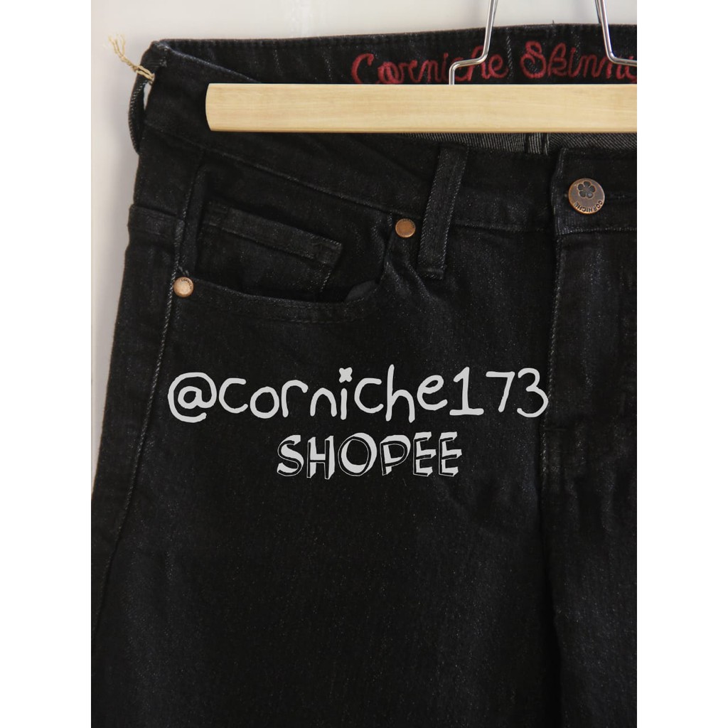 Corniche Jeans Black - JB90082