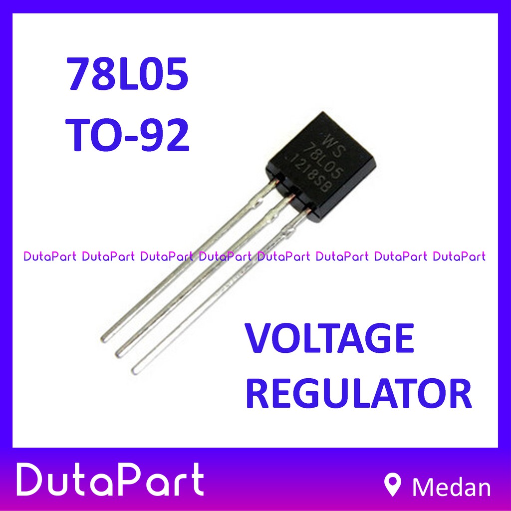 78L05 WS78L05 L78L05 5V 0.1A 100mA Positive Voltage Regulator TO-92