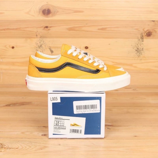 Vans vault og style 36 lx old skool gold yellow black