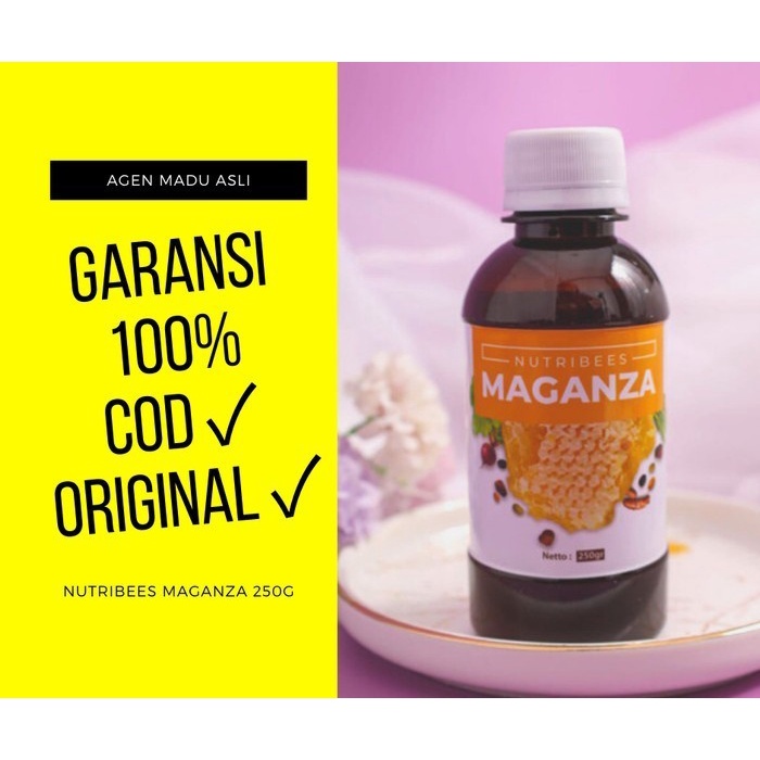 

Madu Nutribees Maganza 250gr Madu-Madu Maag Lambung-Madu Asli