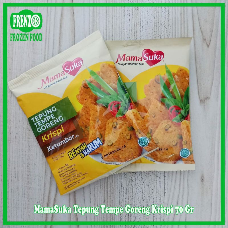 

MamaSuka Tepung Tempe Goreng 70 Gr