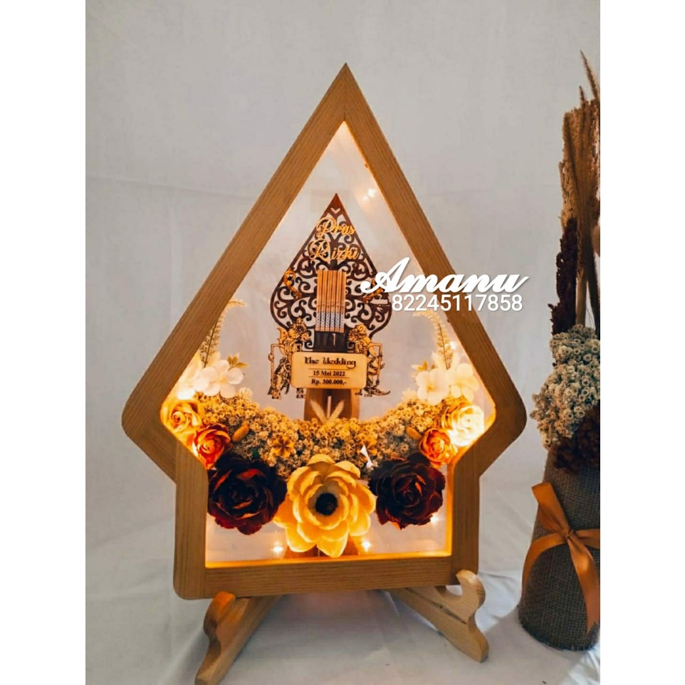 MAHAR PERNIKAHAN MURAH//MAHAR WEDDING BINGKAI WAYANG