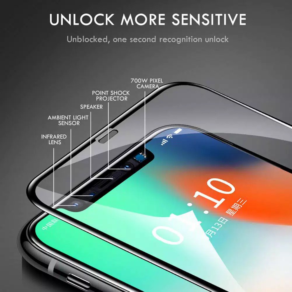 10D tempered glass iPhone 14 Pro Max full screen protective film for iPhone 6 s 7 8 plus X XR XS Max 11 12 13 Pro Max full tempered glass