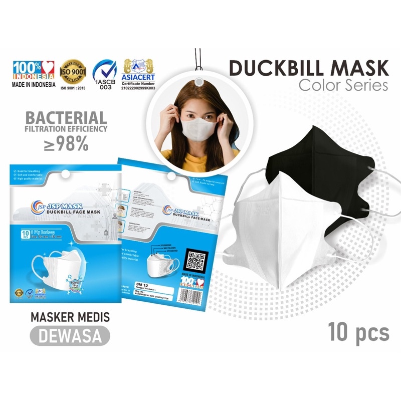 masker duckbill jsp isi10